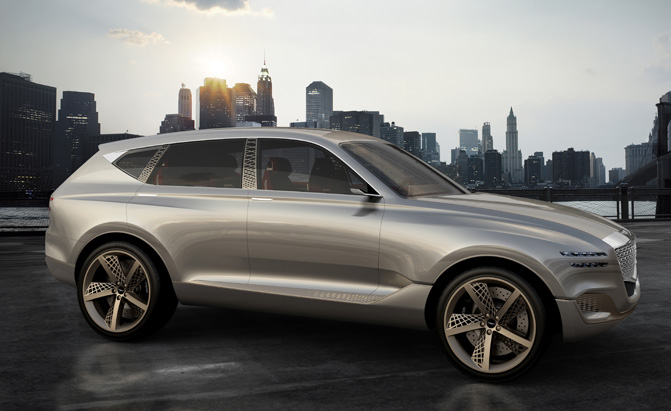 Genesis Goes Mesh Crazy with Funky Luxury SUV Concept