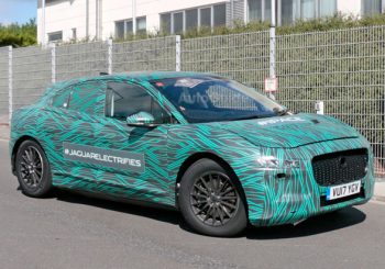 Pre-Production Jaguar I-Pace Spied at the Nurburgring