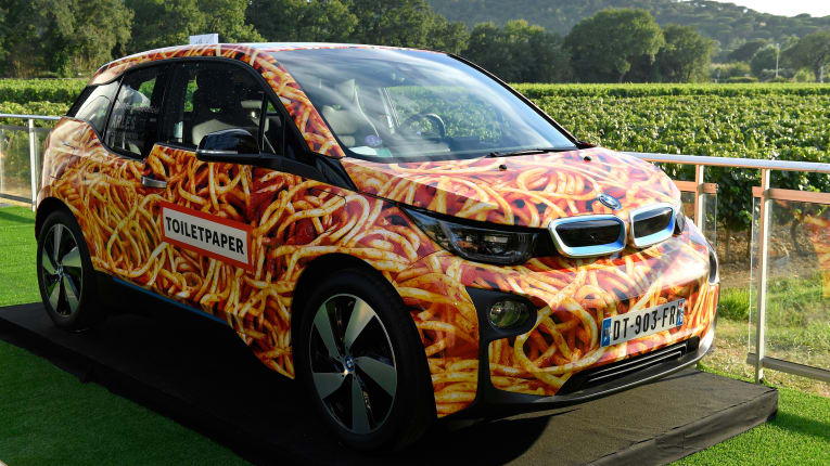 BMW i3 &apos;Spaghetti Car&apos; Inspires Food-Car Combos