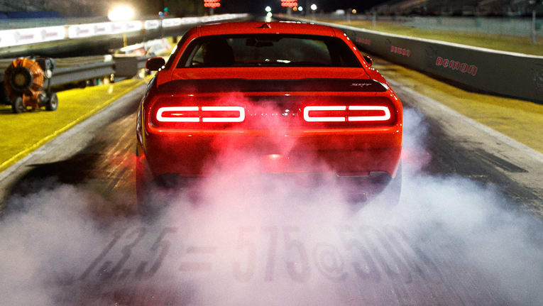 Hell Yes: Dodge Challenger SRT Demon Burnout Gallery