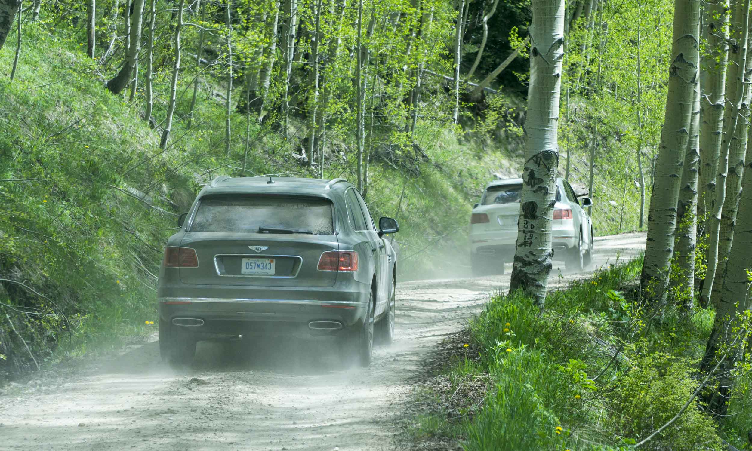 Bentley Bentayga at Dunton Hot Springs