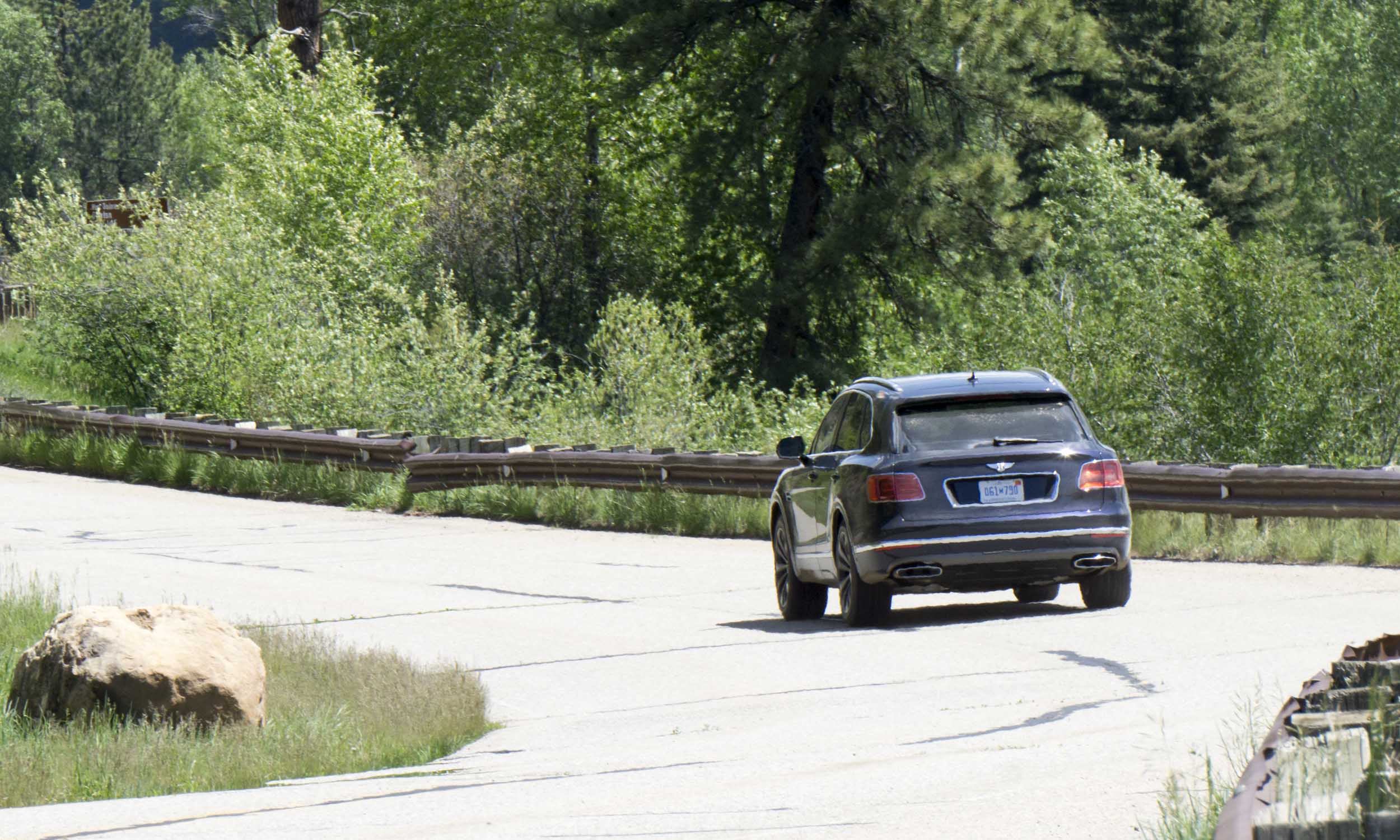 Bentley Bentayga at Dunton Hot Springs