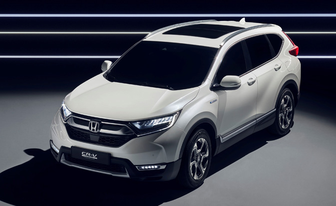 Upcoming Honda CR-V Hybrid Previewed