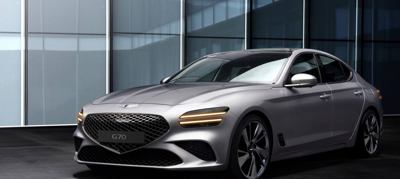 2022 Genesis G70 Adopts the Brand’s Strong Family Looks
